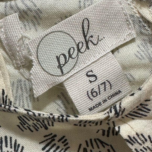 Peek ruffle print shirt size S - Picture 5 of 6